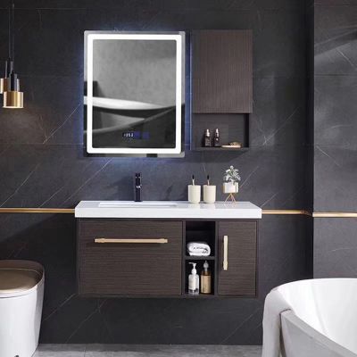 JM-902KM  黑色智能镜时尚浴室柜   DG800  (900 1000 询价）